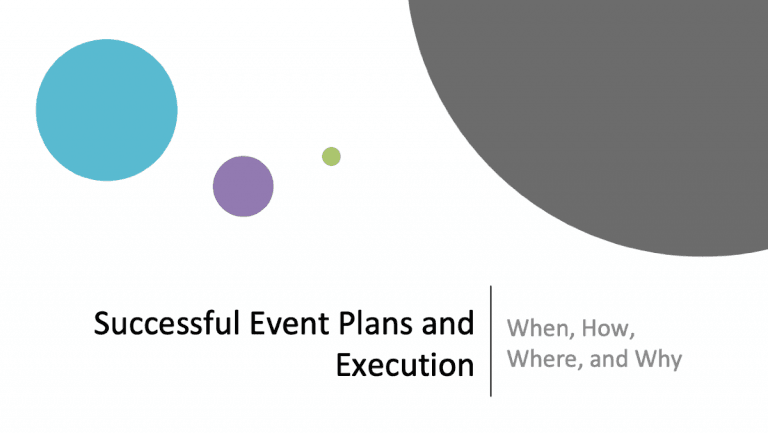 Training #239 – The Right (and Wrong) Way to Set Up a Book Reading or Event