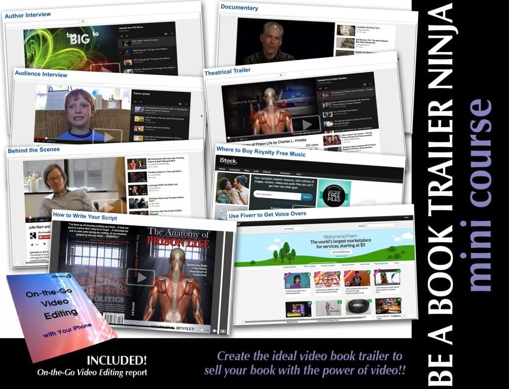 Be a book trailer ninja course 1024x783