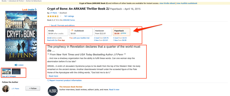 Apex Authors Guide to Optimizing Kindle Listing Page Conversions