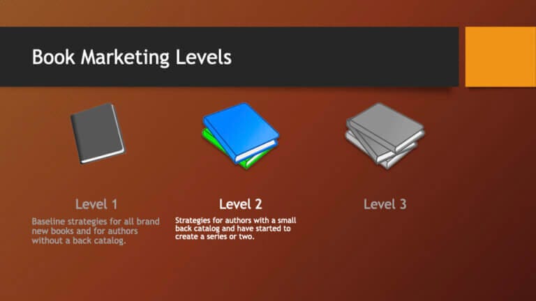 Marketing Levels for Books – Level 2
