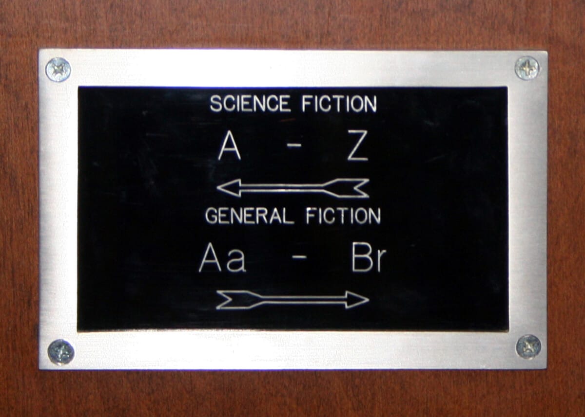 Bookstore sign