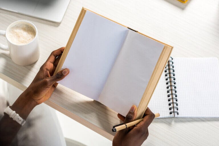 Blank Book Interior