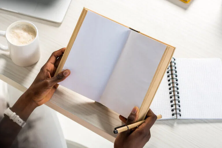 Blank Book Interior