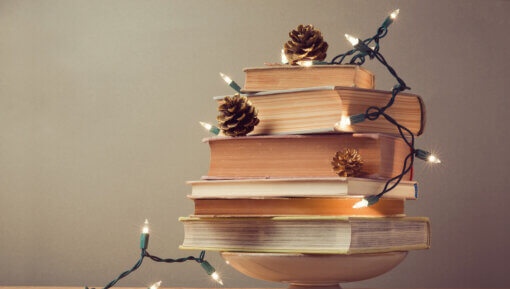 Christmas Tree from Books