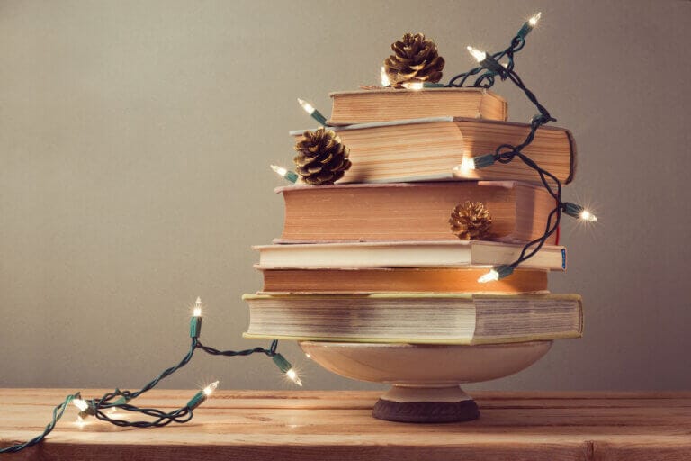 Christmas Tree from Books