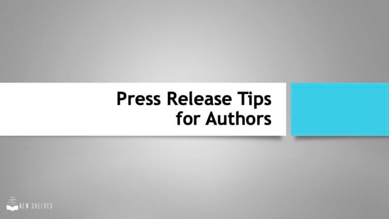 Training #477 – Press Release Tips for Authors