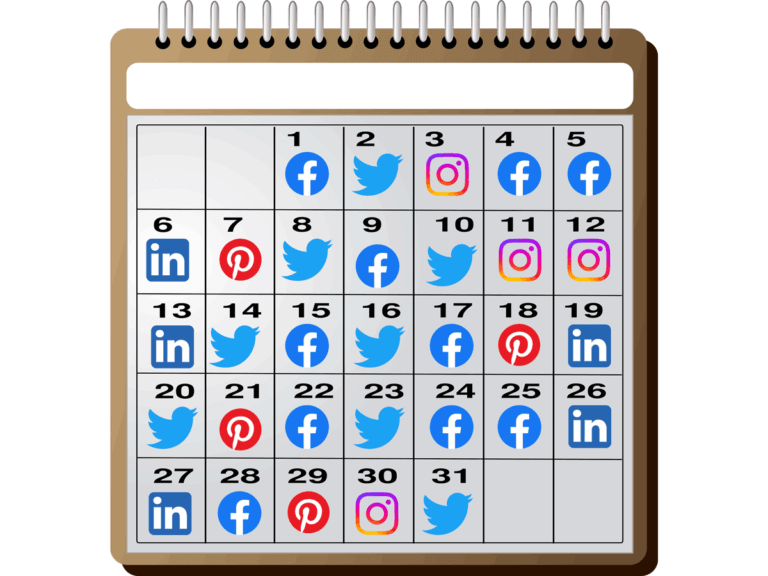 Social Media Book Marketing Calendars 101