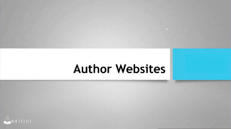 Training #501 – Author Websites