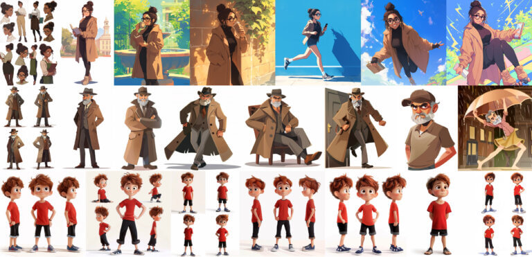 Consistent A.I. Characters in MidJourney