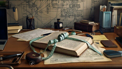 a_book_on_a_desk_with_a_measuring_tape_wrapped_around_it2