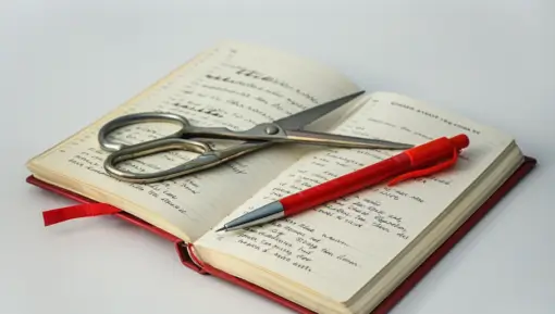 maineblaine_A_notebook_with_handwriting_in_it_with_a_red_pen_an_efd65a42-6226-4451-bef6-c7e22c3565a6