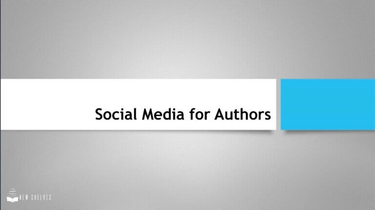 Training #545 – Social Media for Authors