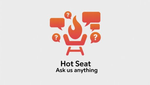 Hot Seat clean flat vector on white with a bold r AnFEtuZRy2NRRFbd 2ng S9jYcXwXR0iRZlareDBNHg