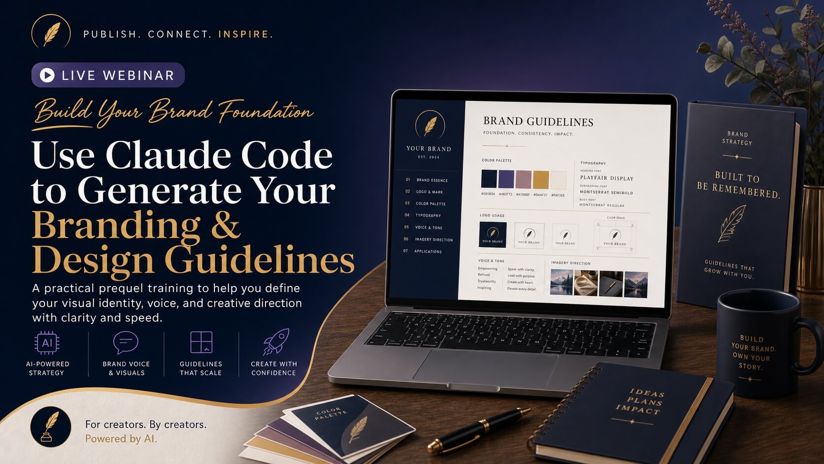 Use Claude Code to generate your Branding & Design Guidelines